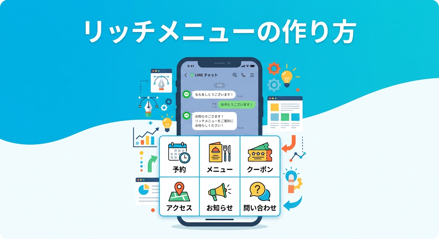 リッチメニューの作り方 LINE公式アカウント設定ガイド